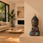 Statue Bébé Bodhi Vert SBM8