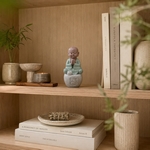 Statue bouddha Porte encens TOLERANCE