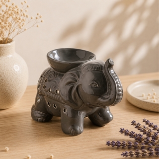 Brûle parfum Série Céramy - Tandor Gris