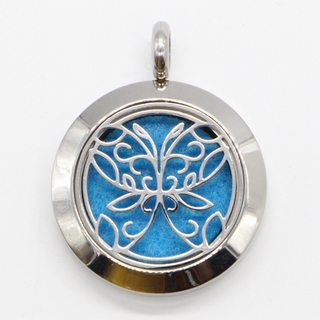 Collier d'Aromathérapie<br />Papillon Abstrait