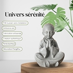 Statuette Bonze Grise