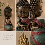 Statue Bébé Bodhi Vert SBM8