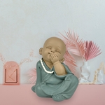 Lot de 3 Bonzes aux Positions Mythique