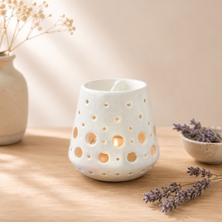 Brûle parfum LOOB Blanc