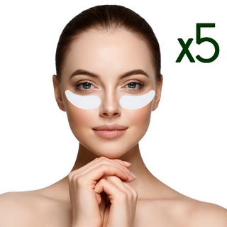 Pack 5 Masques Konjac Contour des Yeux au Collagène