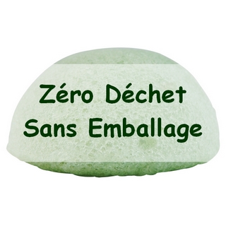 Zéro Déchet<br />Eponge KONJAC à l'Aloe Vera