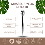 EyeRevive360 Masseur Yeux rotatif 11+1 Offert
