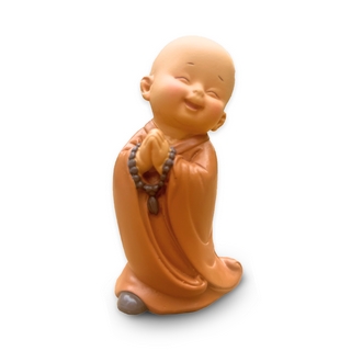 Statue Bébé Bonze avec Chapelet - SM-23Q7