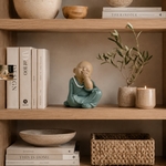 Statue Bonze Silence