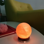 Lampe USB  en Cristal de Sel d'Himalaya Sphère