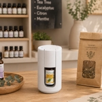 Diffuseur Flacon Direct Rechargeable EFFISENS Blanc