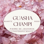 11 Champi Gua Sha en Quartz rose + 1 Offert