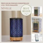 Diffuseur Ultrasonique avec Télécommande Séville