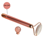 Masseur Électrique Facial - Quartz Rose