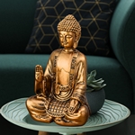 Statue Bodhi Or - H 19cm
