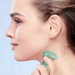 11 Champi Gua Sha en Jade Vert + 1 Offert