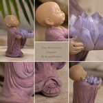 Statuette Bouddha Bougeoir CH01