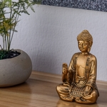 Statue Bodhi Or - H 19cm