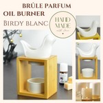 Brûle parfum Série Naturéa - Birdy Blanc - Seconde chance