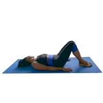 Tapis de Yoga / Fitness Bleu Seconde chance