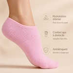 Chaussettes Roses SPA Hydratantes ROSE - ZENC10