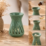 Brûle parfum Série Céramy <br /> Corta Vert