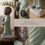 Statue Bouddha Porte-Encens TRIPITAKA