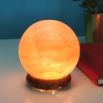 Lampe USB  en Cristal de Sel d'Himalaya Sphère