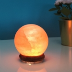 Lampe USB  en Cristal de Sel d'Himalaya Sphère