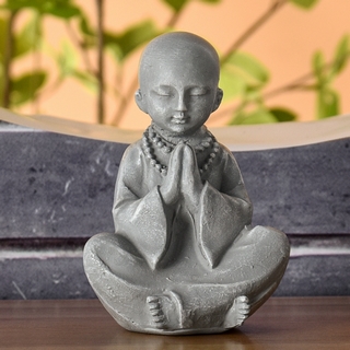 Statuette Bonze Grise