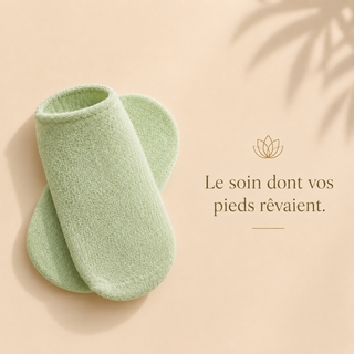 Chaussettes Vertes SPA Hydratantes VERT - ZENC9
