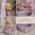 Statuette Bouddha Bougeoir CH02