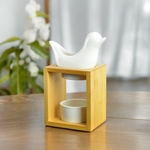 Brûle parfum Série Naturéa<br />Birdy Blanc
