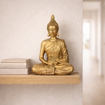 Statue Bouddha Doré Sanci