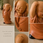 Statue Bébé Bonze Petit Farceur - SM-23T1