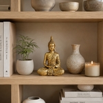 Statue Bouddha Doré Sanci