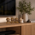 Lot de 3 Ganesh Jaune