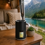 Diffuseur Rechargeable Flacon Direct EFFISENS Noir