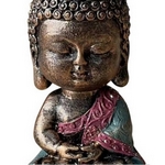 Statue Bébé Bodhi Vert SBM8