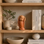 Statue Bébé Bonze Petit Farceur - SM-23T1