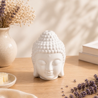 Brûle parfum Série Céramy - Dhyana Blanc