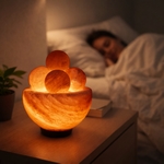 Lampe avec 4 boules de massage en Sel d'Himalaya