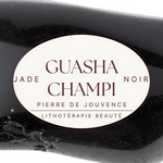 1 Champi GuaSha en Serpentine Noir