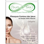 Pack 5 Masques Konjac Contour des Yeux au Collagène