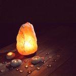 Lampe en Cristal de Sel d'Himalaya de 4 à 6 kg  