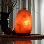 Lampe en Cristal de Sel d'Himalaya de 2 à 3 kg  