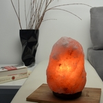 Lampe en Cristal de Sel d'Himalaya de 2 à 3 kg  