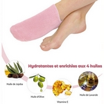 Chaussettes Roses SPA Hydratantes ROSE - ZENC10